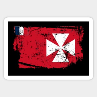 Wallis Island Flag Sticker